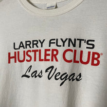 Load image into Gallery viewer, Vintage Y2K Larry Flynt’s Hustler Club Las Vegas Gentlemen’s Strip Bar Tee Shirt