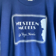 Load image into Gallery viewer, Vintage 80s 1980s Western Models Las Vegas Modeling Agency Tee Shirt