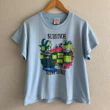 Load image into Gallery viewer, Vintage 90s 1900s Hana Hiway Survivor Hawaii Cartoon Tee Shirt