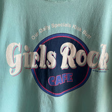Load image into Gallery viewer, Vintage 90s 1990s Girls Rock Cafe Hard Rock Parody Tee Shirt