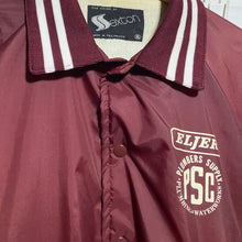 Load image into Gallery viewer, Vintage 80s 1980s Elijer PSC Plumbers Supply Coaches Snap Jacket