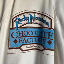 Load image into Gallery viewer, Vintage 90s 1990s Rocky Mountain Chocolate Factory San Louis Obispo Crewneck Sweatshirt