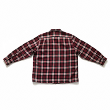 Load image into Gallery viewer, Vintage Plaid Flannel Button-Up Shirt
