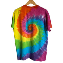 Load image into Gallery viewer, 2019 Grateful Dead Spiral Bear Tie Dye Music Tee Shirt