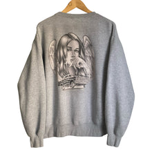 Load image into Gallery viewer, Vintage Angel Eyes Chicano Cholo Lowrider Pullover Crewneck Sweatshirt