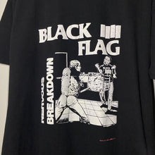 Load image into Gallery viewer, Vintage 2013 Y2K Black Flag Nervous Breakdown West Coast Punk Music Tour Tee Shirt