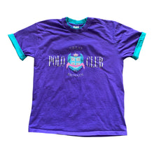 Load image into Gallery viewer, Vintage 90s 1990s Great Britain Polo Club Roll-Up Sleeve Tee Shirt