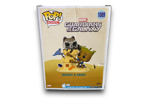 Funko Pop! Marvel Guardians of the Galaxy Groot & Rocket Moment Vinyl Collectible