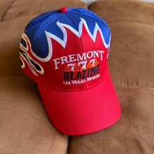 Load image into Gallery viewer, Deadstock Vintage Fremont Las Vegas Nevada Flame Strapback Hat
