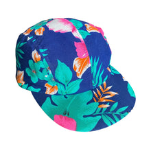 Load image into Gallery viewer, Vintage 90s 1990s Wendy’s Floral Hawaiian Snapback Hat