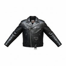 Load image into Gallery viewer, Vintage Excelled Genuine Leather Biker Jacket