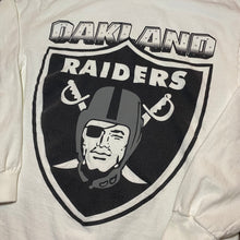 Load image into Gallery viewer, Vintage Oakland Raiders For Life NFL Football Long Sleeve Tee Shirt