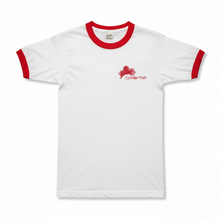 Load image into Gallery viewer, Vintage 1980s 80s Conifer Park Drug Alcohol Rehab Rehabilitation New York Screen Stars Ringer Tee Shirt