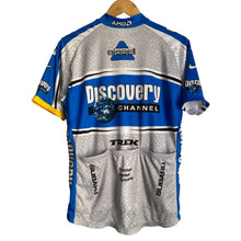Load image into Gallery viewer, Vintage Discovery Channel Trek Nike Dri Fit Cycling Bicycle Jersey AMD Subaru Bissell Lance Armstrong