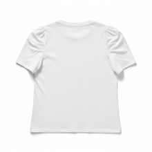 Load image into Gallery viewer, Women’s DKNY Building Conversational Ruffle Sleeve Blouse Shirt