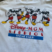 Load image into Gallery viewer, Vintage 90s 1990s Disney MGM Studios Theme Park Mickey Mouse Tee Shirt