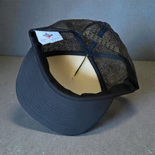 Load image into Gallery viewer, Vintage 1980s 80s I Found It Now My Finger Stinks Mesh Trucker Snapback Hat