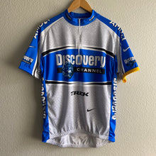 Load image into Gallery viewer, Vintage Discover Channel Subaru Trek Lance Armstrong Cycling Jersey