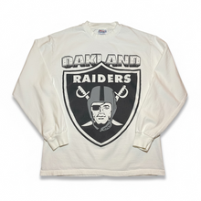 Load image into Gallery viewer, Vintage Oakland Raiders For Life NFL Football Long Sleeve Tee Shirt
