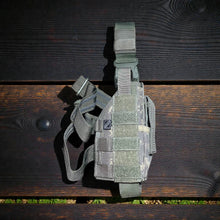 Load image into Gallery viewer, Brand New J Tech Tactical Drop Leg Holster w/ Spare Mag Holder (Army Digital Camo)