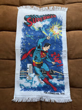 Load image into Gallery viewer, Vintage Superman DC Comics Bath Beach Towel