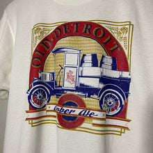 Load image into Gallery viewer, Vintage 90s 1990s Old Detroit Amber Ale Beer Drinking Tee Shirt