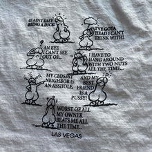 Load image into Gallery viewer, Vintage 2000s Y2K It Aint Easy Being a Dick Parody Funny Tee Shirt