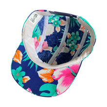 Load image into Gallery viewer, Vintage 90s 1990s Wendy’s Floral Hawaiian Snapback Hat
