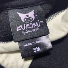Load image into Gallery viewer, Kuromi x Sanrio DJ Kawaii Collared Sweatshirt Top