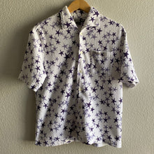 Load image into Gallery viewer, Vintage 90s 1990s Guess Jeans Stars Club Terry Cloth Button-Up Party Shirt