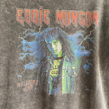 Load image into Gallery viewer, Eddie Munson Stranger Things Netflix Acid-Washed Tee Shirt