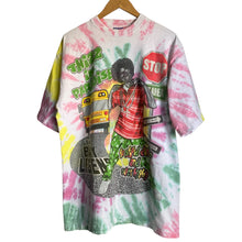 Load image into Gallery viewer, Vintage Mac Dre Thizz in Paradise Bay Area Legend Go Stupid Dumb and Super Hyphy Tie Dye Memorial Tee Shirt