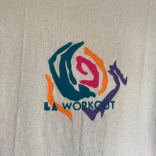 Load image into Gallery viewer, Vintage 90s 1990s LA Workout Fitness Gym Single Stitch Tee Shirt
