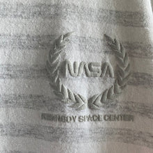 Load image into Gallery viewer, Vintage 90s 1990s NASA Kennedy Space Center Striped Single Stitch Tee Shirt