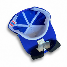 Load image into Gallery viewer, Deadstock Vintage 1990s 90s Blank Blue Sunglass Sun Shades Snapback Hat
