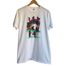 Load image into Gallery viewer, Vintage 90s 1990s Rainbow Bears Ryan Lewis Single StitchMade Tee Shirt