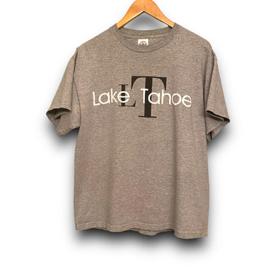 Vintage Y2K Lake Tahoe Puff Print Tee Shirt