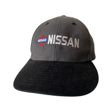Load image into Gallery viewer, Vintage 90s 1990s Nissan Car Automotive Snapback Hat