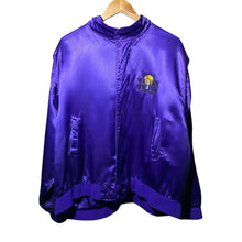Load image into Gallery viewer, Vintage 90s 1990s New York New York Las Vegas Satin Embroidered Jacket