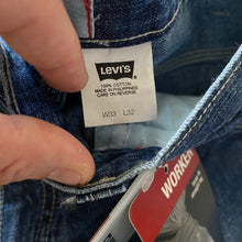 Load image into Gallery viewer, Deadstock Vintage Y2K Levi Strauss &amp; Co. Worker Straight Leg Denim Jeans