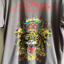 Load image into Gallery viewer, Vintage Y2K Don Ed Hardy Tiger Tattoo Tee Shirt
