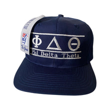 Load image into Gallery viewer, Deadstock Vintage Phi Delta Theta Miami University Oxford Ohio Fraternity Snapback Hat